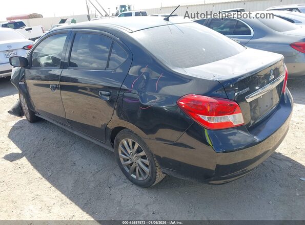 ML32F4FJ4KHF05984 2019 MITSUBISHI MIRAGE G4 Black Tył lewy