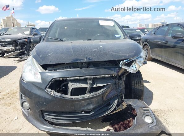 ML32F4FJ4KHF05984 2019 MITSUBISHI MIRAGE G4 Black Widok zestawu wskaźników
