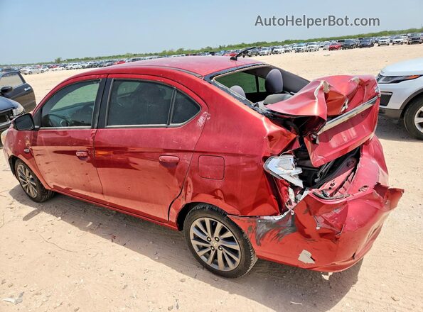 ML32F4FJ6HH003824 2017 MITSUBISHI MIRAGE Red უკანა მარცხენა