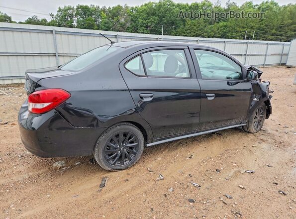 ML32F4FJ6LHF11934 2020 MITSUBISHI MIRAGE Black Задня права чверть