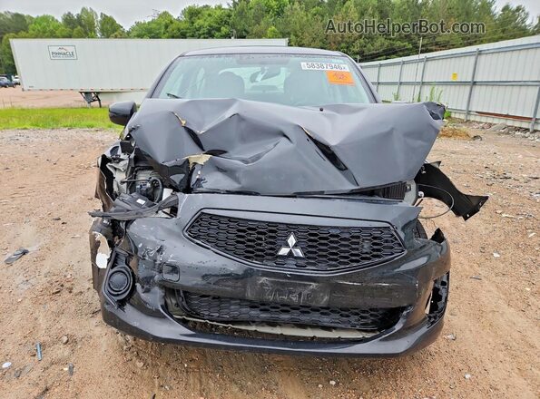 ML32F4FJ6LHF11934 2020 MITSUBISHI MIRAGE Black Вид спереду