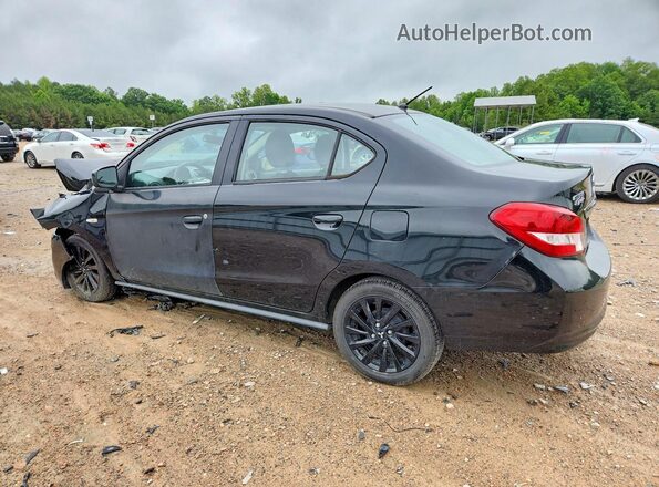 ML32F4FJ6LHF11934 2020 MITSUBISHI MIRAGE Black Задня ліва чверть