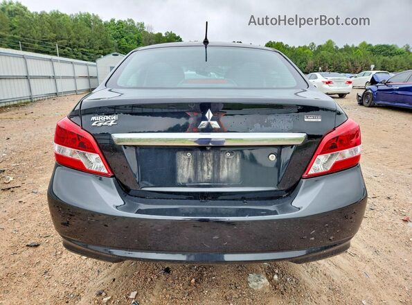 ML32F4FJ6LHF11934 2020 MITSUBISHI MIRAGE Black Вид ззаду