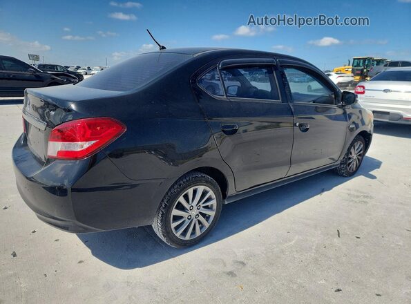 ML32F4FJ7LHF05592 2020 MITSUBISHI MIRAGE Black Rear right
