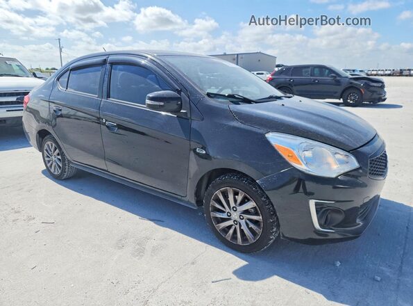 ML32F4FJ7LHF05592 2020 MITSUBISHI MIRAGE Black Front right