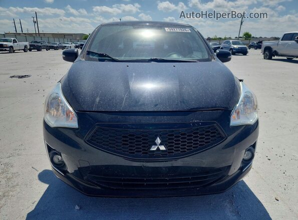 ML32F4FJ7LHF05592 2020 MITSUBISHI MIRAGE Black Front view