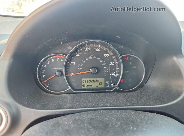 ML32F4FJ7LHF05592 2020 MITSUBISHI MIRAGE Black Instrument cluster view