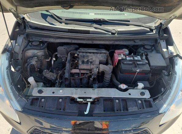 ML32F4FJ7LHF05592 2020 MITSUBISHI MIRAGE Black Rear interior view