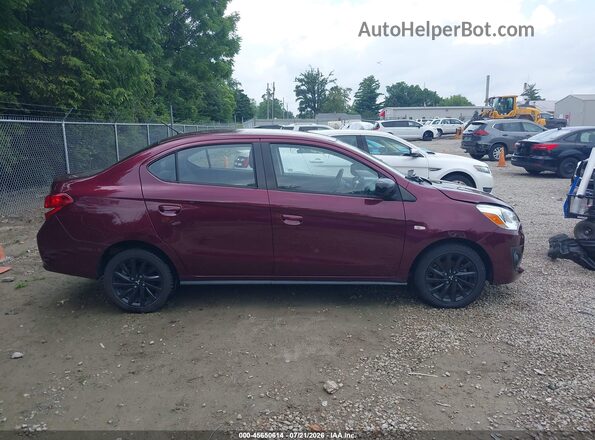 ML32F4FJ8LHF06198 2020 MITSUBISHI MIRAGE G4 Maroon სალონის 360-გრადუსიანი ხედი