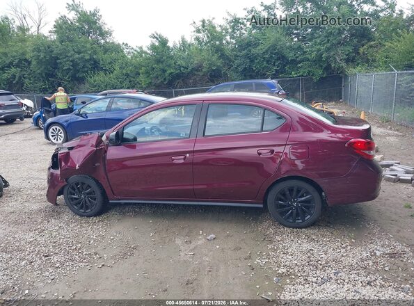 ML32F4FJ8LHF06198 2020 MITSUBISHI MIRAGE G4 Maroon 