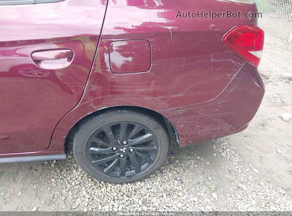 ML32F4FJ8LHF06198 2020 MITSUBISHI MIRAGE G4 Maroon 