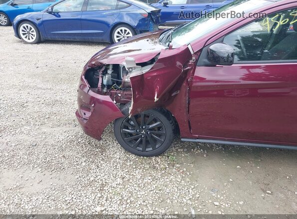 ML32F4FJ8LHF06198 2020 MITSUBISHI MIRAGE G4 Maroon 