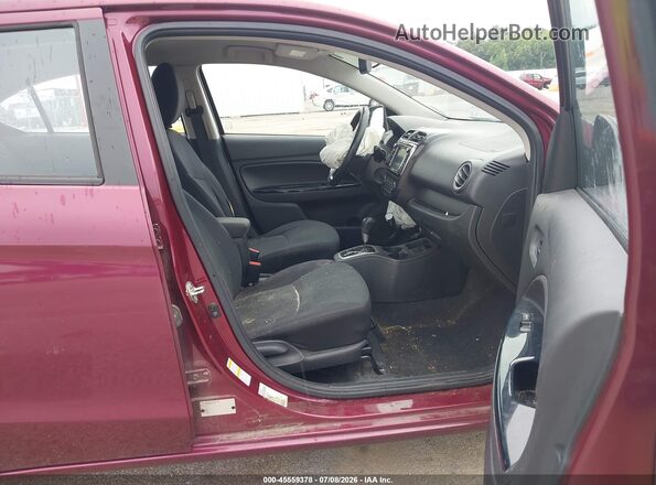 ML32F4FJ9HHF08422 2017 MITSUBISHI MIRAGE G4 Purple Widok wnętrza z przodu