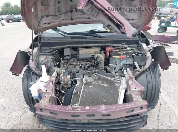 ML32F4FJ9HHF08422 2017 MITSUBISHI MIRAGE G4 Purple Widok z tyłu