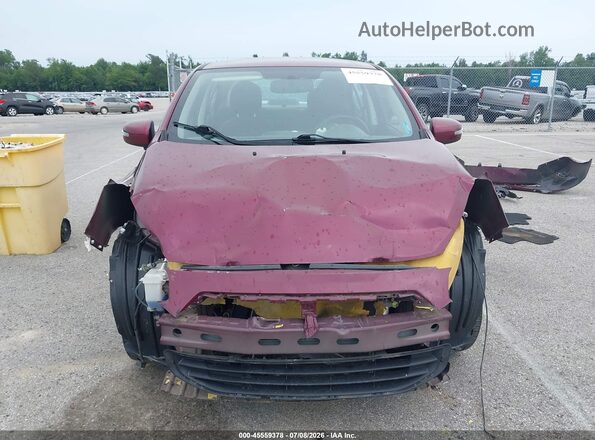 ML32F4FJ9HHF08422 2017 MITSUBISHI MIRAGE G4 Purple Widok wnętrza z tyłu