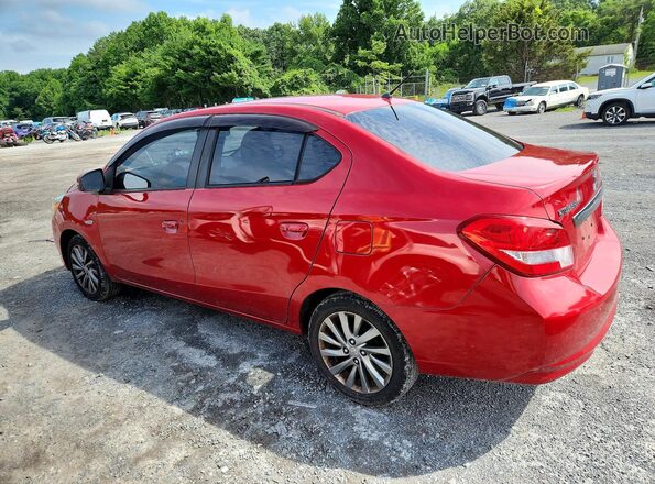 ML32F4FJ9JHF01430 2018 MITSUBISHI MIRAGE Red უკანა მარცხენა