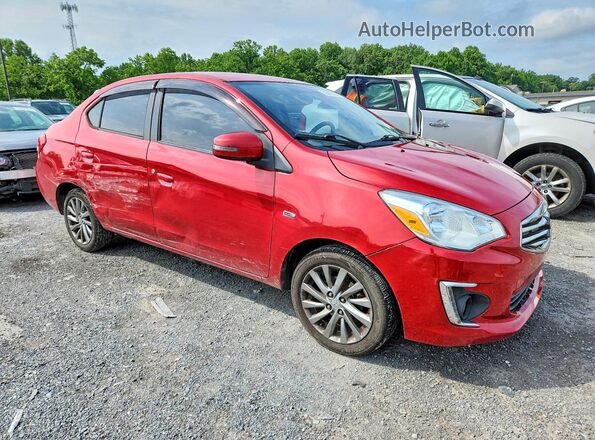 ML32F4FJ9JHF01430 2018 MITSUBISHI MIRAGE Red წინა მარჯვენა