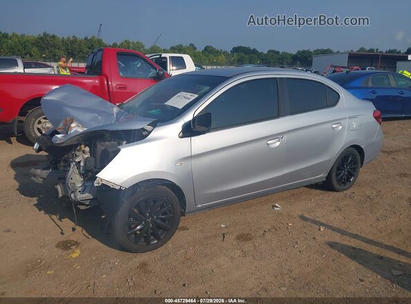 ML32F4FJ9LHF07103 2020 MITSUBISHI MIRAGE G4 Silver Передня ліва чверть