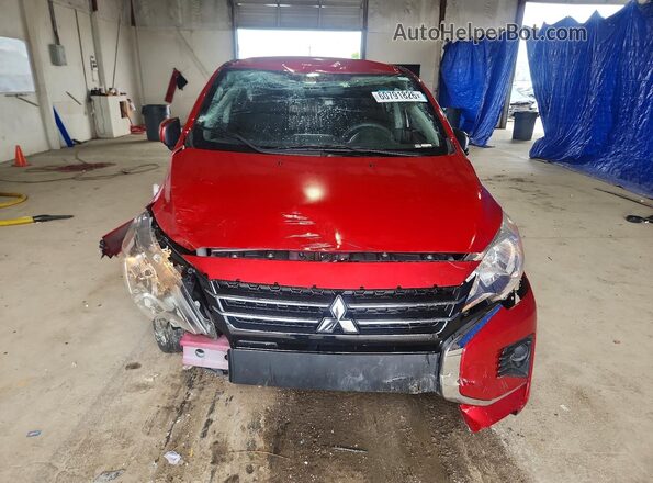 ML32FUFJ0PHF04791 2023 MITSUBISHI MIRAGE Red Вид спереду