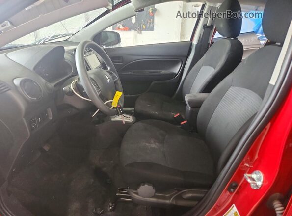 ML32FUFJ0PHF04791 2023 MITSUBISHI MIRAGE Red Вид салону спереду