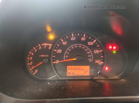 ML32FUFJ0PHF04791 2023 MITSUBISHI MIRAGE Red Вид щитка приладів