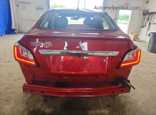 ML32FUFJ0PHF04791 2023 MITSUBISHI MIRAGE Red Вид ззаду