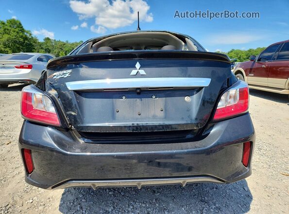 ML32FUFJ0RHF08357 2024 MITSUBISHI MIRAGE Black Widok z tyłu
