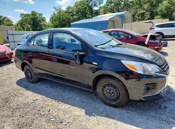 ML32FUFJ0RHF08357 2024 MITSUBISHI MIRAGE Black Przód prawy