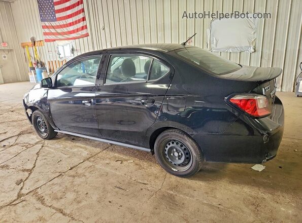 ML32FUFJ1RHF09243 2024 MITSUBISHI MIRAGE Black Задня ліва чверть