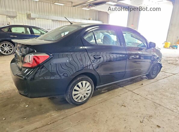 ML32FUFJ1RHF09243 2024 MITSUBISHI MIRAGE Black Задня права чверть
