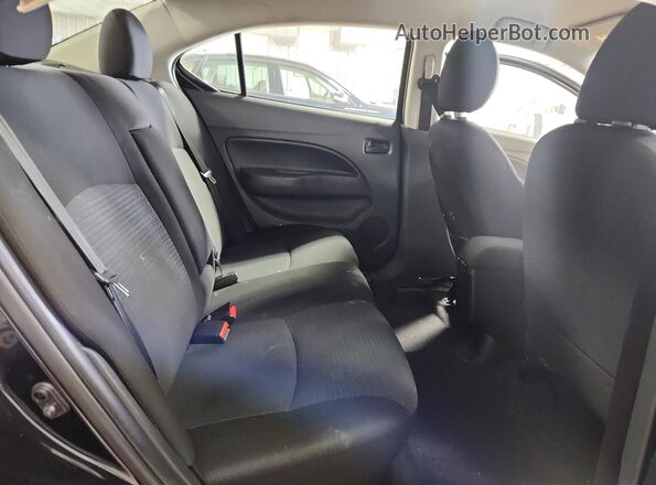 ML32FUFJ1RHF09243 2024 MITSUBISHI MIRAGE Black Вид задніх сидінь