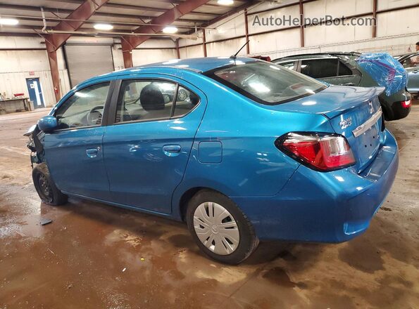 ML32FUFJ1RHF16998 2024 MITSUBISHI MIRAGE Blue Հետևի ձախ