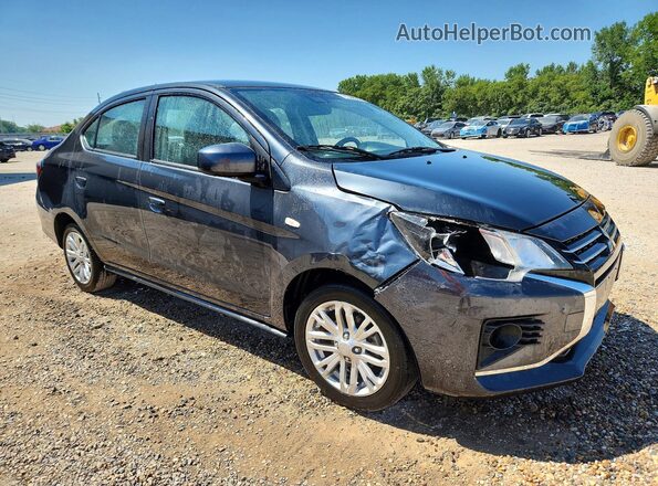 ML32FUFJ1RHF18251 2024 MITSUBISHI MIRAGE Серый Передняя правая четверть