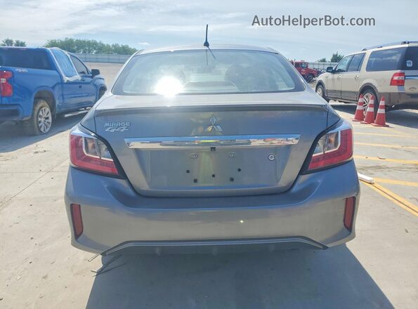 ML32FUFJ2MHF00995 2021 MITSUBISHI MIRAGE Серебряный Вид сзади