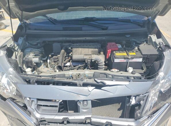 ML32FUFJ2MHF00995 2021 MITSUBISHI MIRAGE Серебряный Вид задней части салона