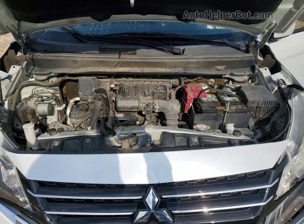 ML32FUFJ2MHF02052 2021 MITSUBISHI MIRAGE White Widok wnętrza z tyłu