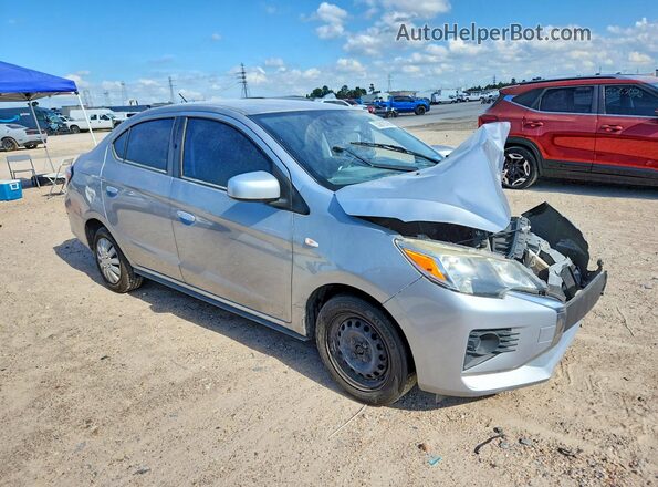 ML32FUFJ2NHF02733 2022 MITSUBISHI MIRAGE Silver Przód prawy