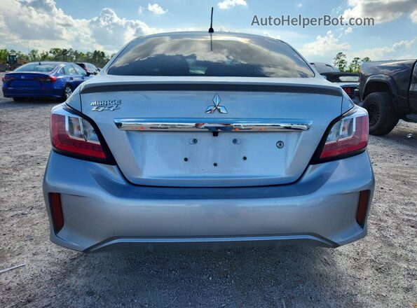 ML32FUFJ2NHF02733 2022 MITSUBISHI MIRAGE Silver Widok z tyłu
