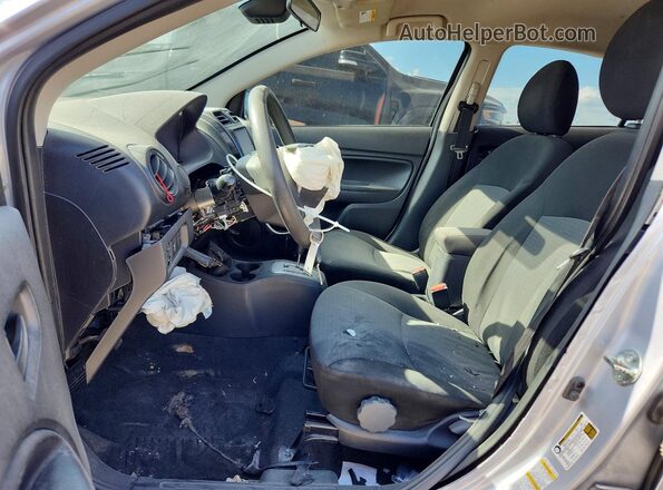 ML32FUFJ2NHF02733 2022 MITSUBISHI MIRAGE Silver Widok wnętrza z przodu