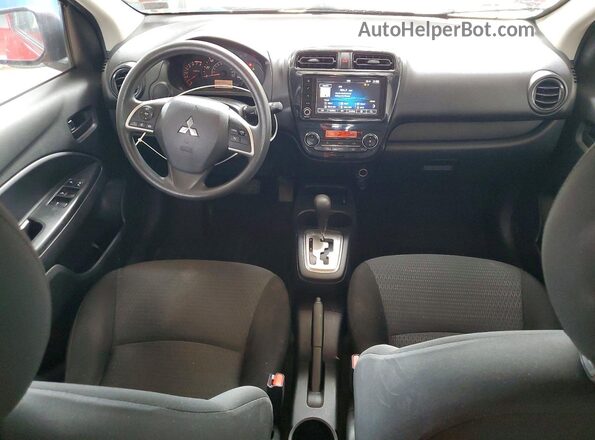ML32FUFJ2PHF01987 2023 MITSUBISHI MIRAGE Red წინა პანელის ხედი