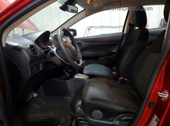 ML32FUFJ2PHF01987 2023 MITSUBISHI MIRAGE Red წინა სალონის ხედი