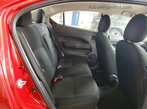 ML32FUFJ2PHF01987 2023 MITSUBISHI MIRAGE Red უკანა სავარძლების ხედი