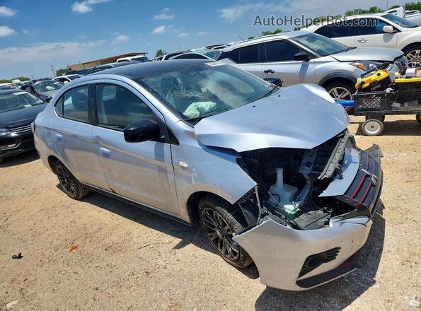 ML32FUFJ2PHF02640 2023 MITSUBISHI MIRAGE Silver Delantero derecho