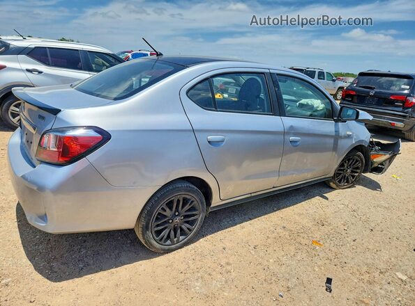 ML32FUFJ2PHF02640 2023 MITSUBISHI MIRAGE Silver Trasero derecho