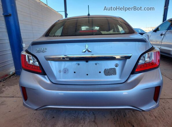ML32FUFJ2PHF04548 2023 MITSUBISHI MIRAGE Gray უკანა ხედი