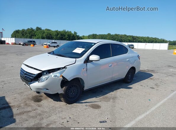 ML32FUFJ2RHF01426 2024 MITSUBISHI MIRAGE G4 White Przód lewy