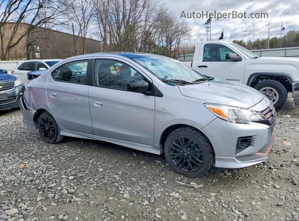 ML32FUFJ2RHF03371 2024 MITSUBISHI MIRAGE Серебряный Передняя правая четверть