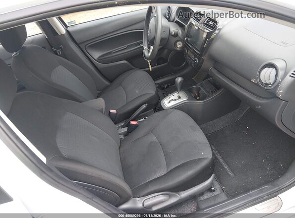 ML32FUFJ2RHF06092 2024 MITSUBISHI MIRAGE G4 White Vista interior delantera