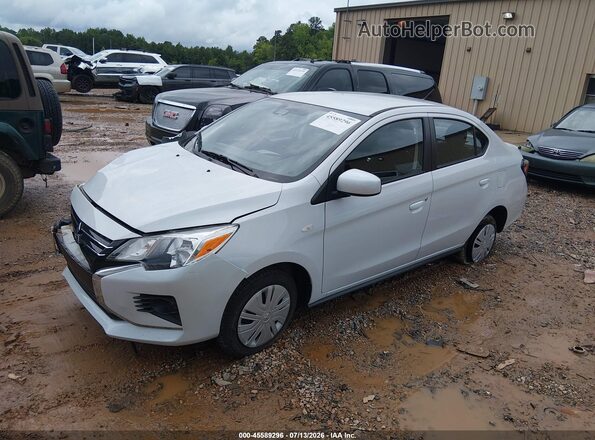 ML32FUFJ2RHF06092 2024 MITSUBISHI MIRAGE G4 White Vista tres cuartos delantera izquierda