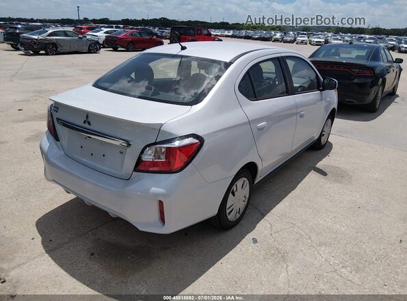 ML32FUFJ2RHF15598 2024 MITSUBISHI MIRAGE G4 Белый Задняя правая четверть